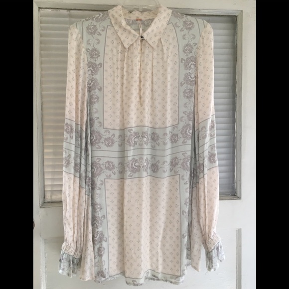 Free People Changing Times Floral Print Tunic - Picture 5 of 11
